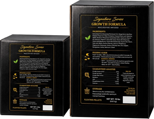 Sho Koi Signature Series Growth Formula Fish Food